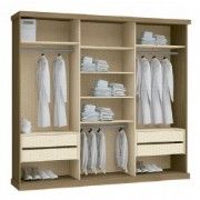 GUARDA-ROUPA ORLANDO C/ 3 PORTAS ONIX